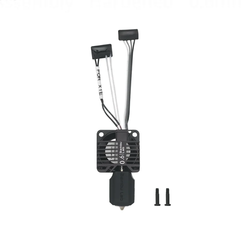 Bambu Lab Complete Hotend Assembly with Stainless Steel Nozzle -0.6mm X1E