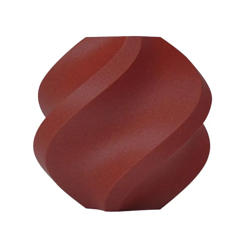 Bambu Lab PETG-CF Brick Red 1.75mm Reusable Spool Filament - Image 2