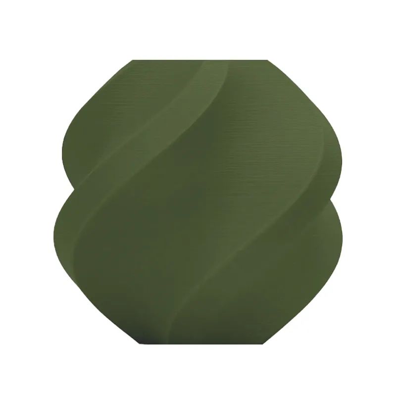 Bambu Lab PLA Matte Dark Green Refill Filament 1.75mm - Image 2