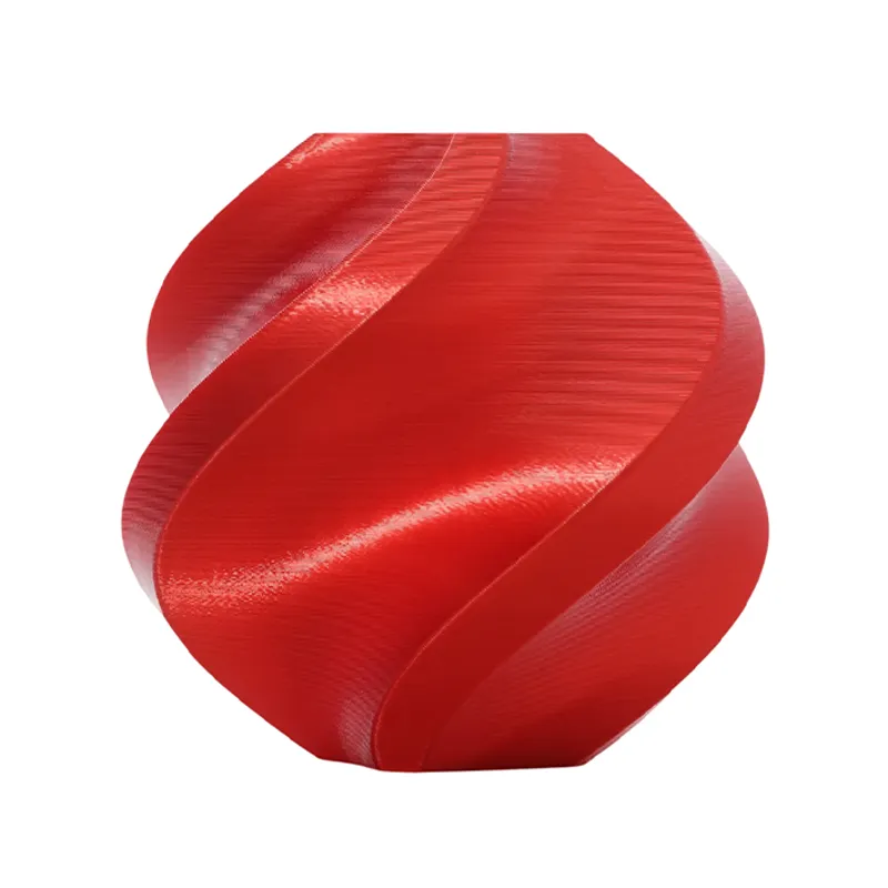 Bambu Lab PLA Silk+ Filament - Candy Red 1.75mm - Image 2
