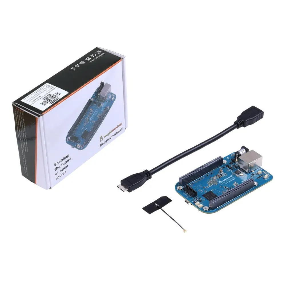 BeagleV-Ahead RISC-V SBC - TH1520, 4GB RAM, 16GB eMMC, WiFi - Image 4