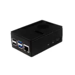 Black ABS Case for Raspberry Pi 5B w/ 3.5inch Touch Screen Support