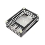 Black Transparent 9-Layer Acrylic Case for Raspberry Pi 4B