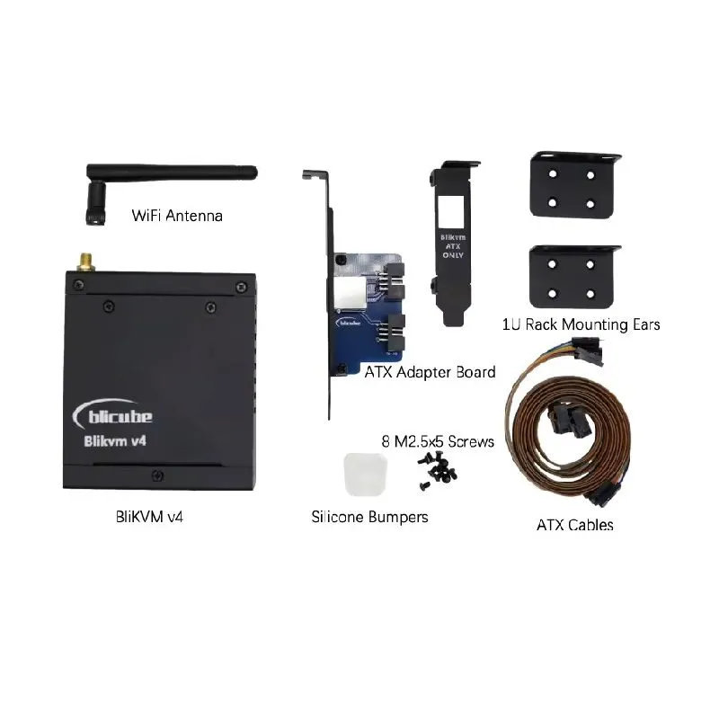 BliKVM v4 KVM-over-IP w/ Allwinner H616, PoE, HDMI Loop - Image 3