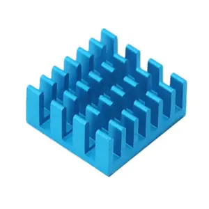 Blue Aluminum Heatsink Set for Raspberry Pi