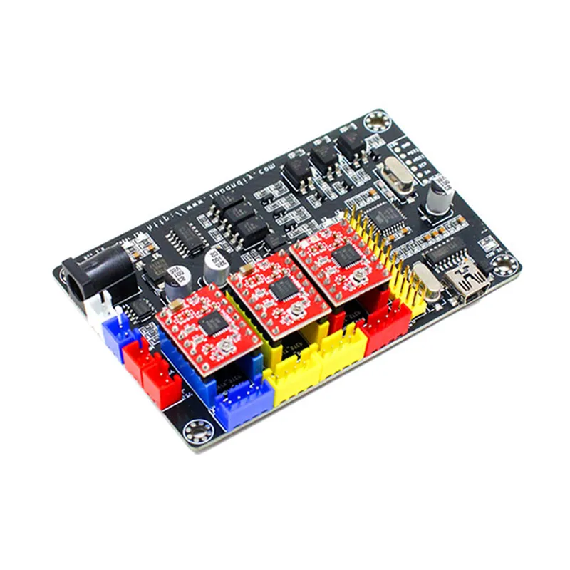 CNC 3-Axis Stepper Motor Driver & Laser Controller Board