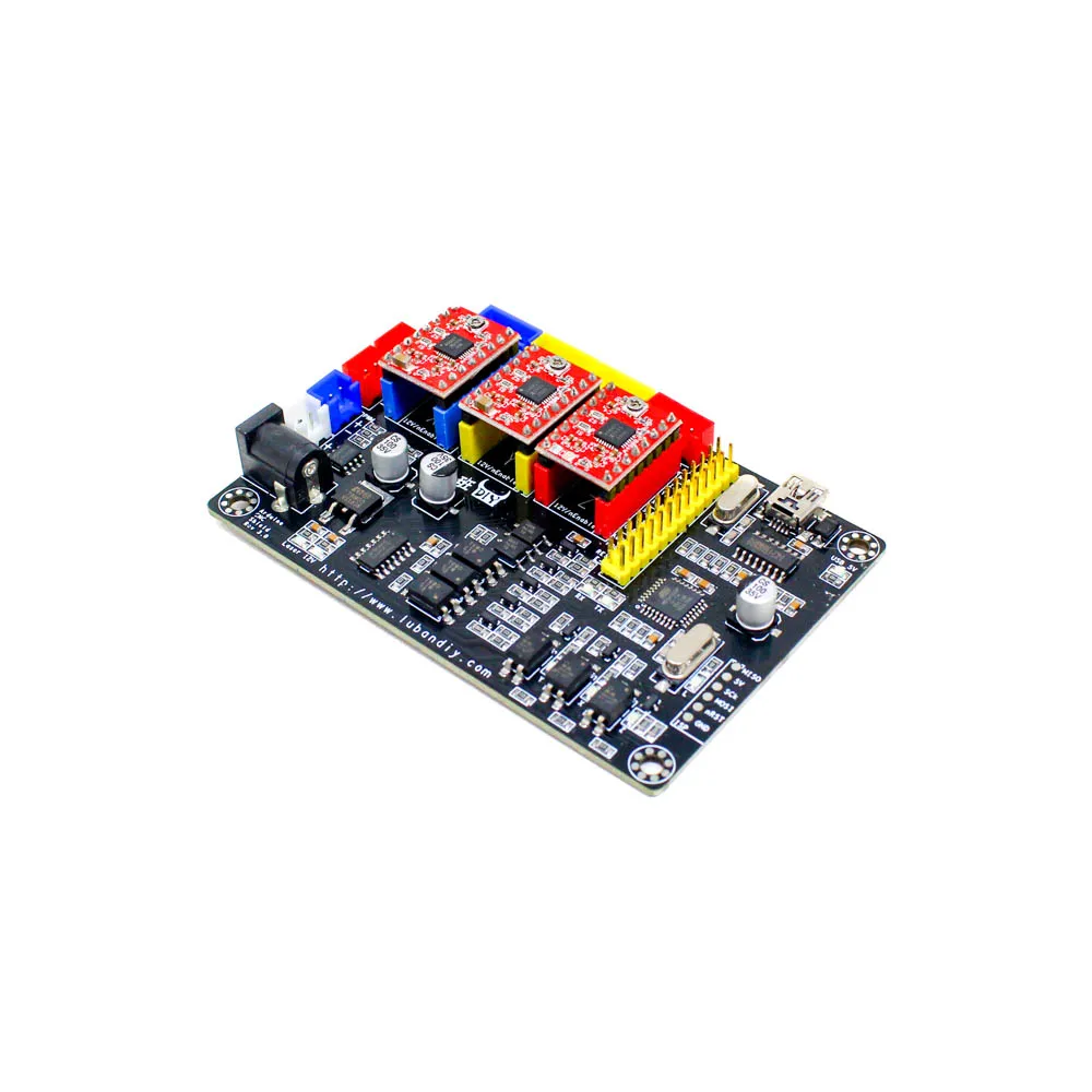 CNC 3-Axis Stepper Motor Driver & Laser Controller Board - Image 3