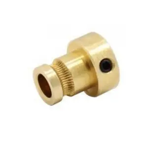 Copper Extruder Drive Gear - 5mm Bore, 3.0mm Filament