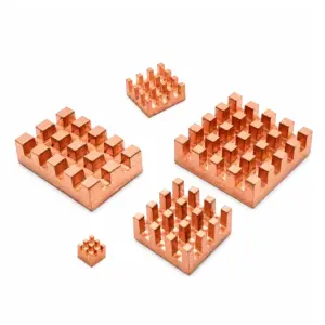 Copper Heat Sink Set for Raspberry Pi 5