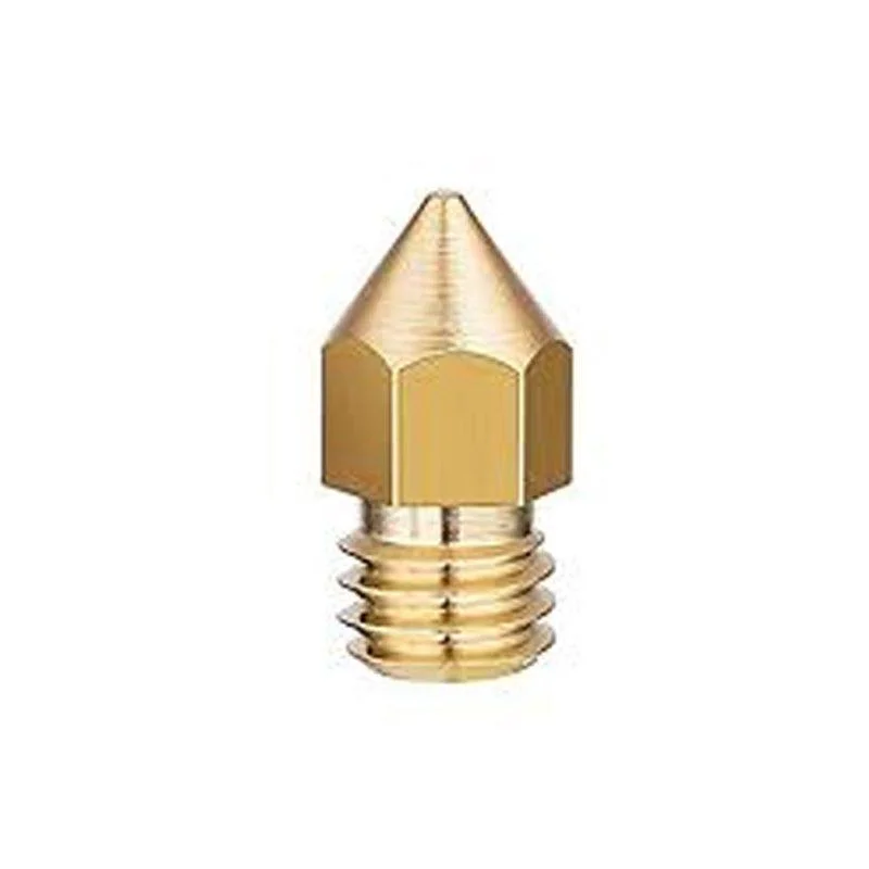 Creality -0.4mm MK8 Brass Nozzle for a wide variety of 3D Printers.