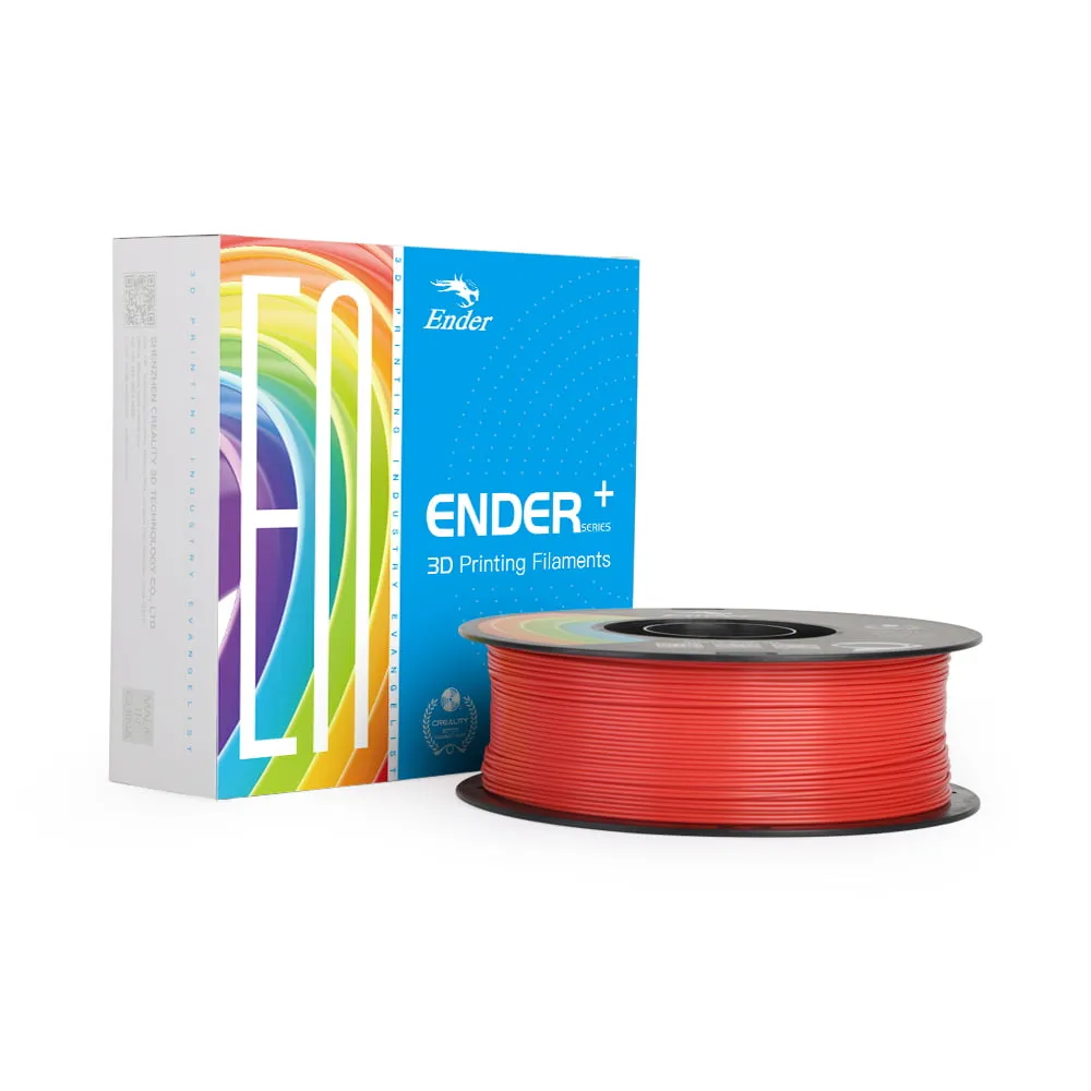 Creality Ender-PLA+ 1.75mm 1kg Red 3D Filament - Image 3