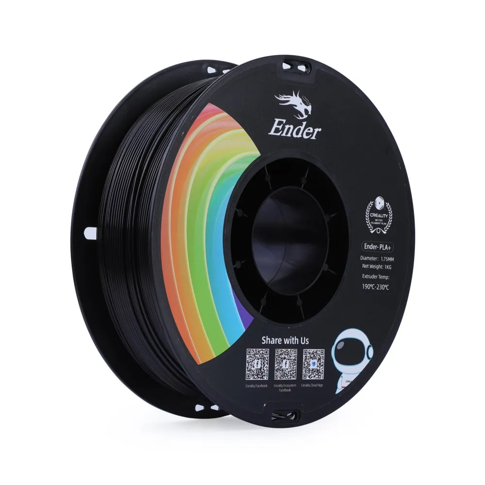 Creality Ender-PLA+ Filament 1.75mm 1KG Black