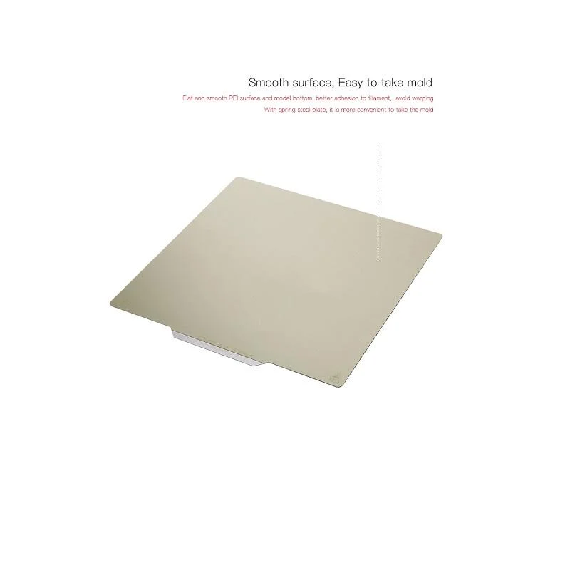 Creality PEI Plate Kit Glossy Surface 235×235×1mm - Image 3