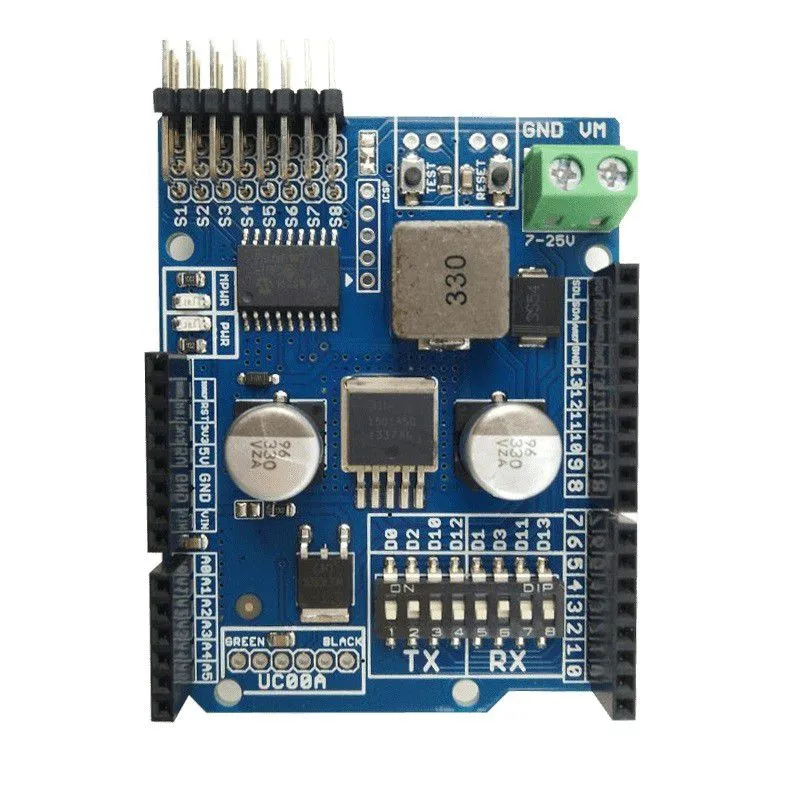 Cytron 8-Channel RC Servo Controller Shield for Arduino - Image 2