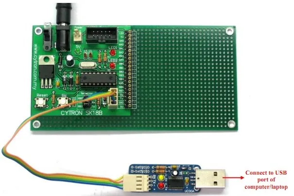 Cytron SK18B 18-Pin PIC MCU Start-up Kit - Image 5