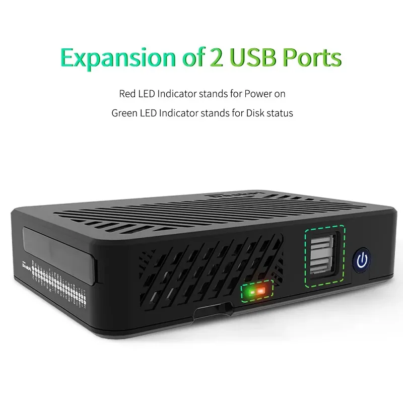 DeskPi Lite Case for Raspberry Pi 4 with Dual HDMI - Image 4