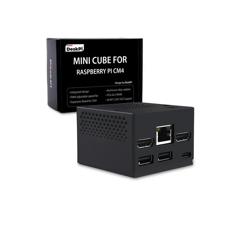 DeskPi Mini Cube for Raspberry Pi CM4 - Image 2