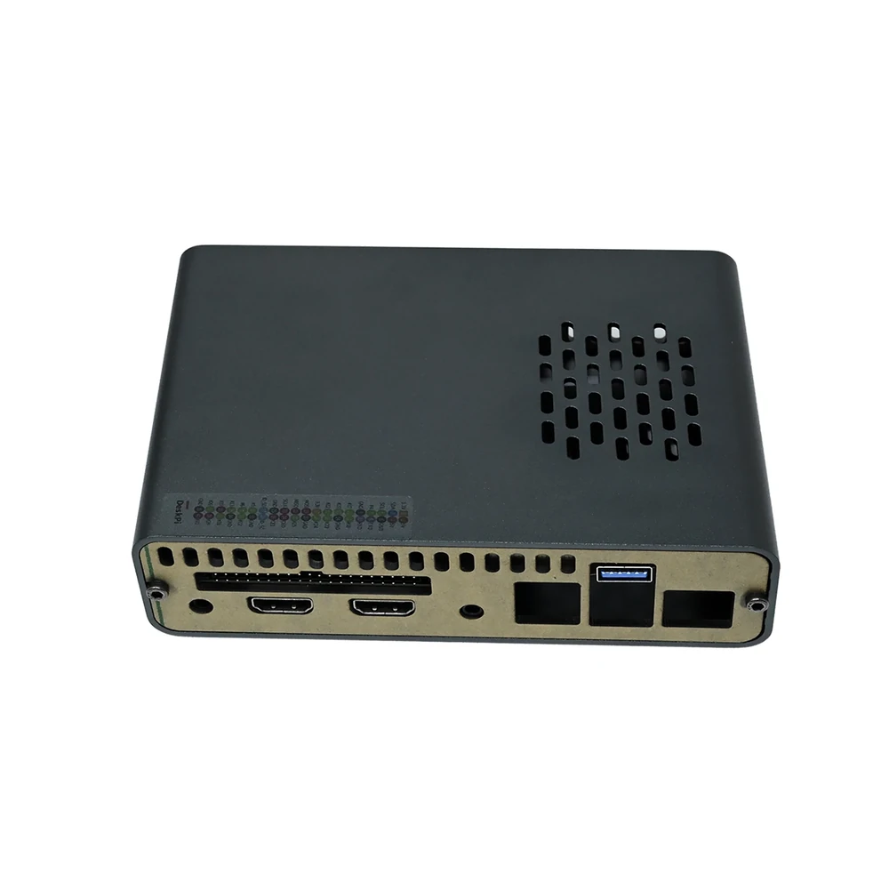 DeskPi Pro Raspberry Pi 4 Case - SSD, Cooling, HDMI - Image 2