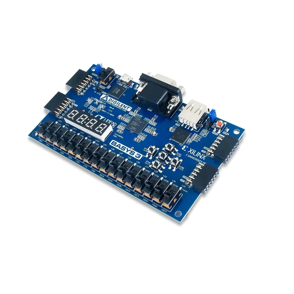 Digilent Basys 3 Artix-7 FPGA Trainer Board - Image 2