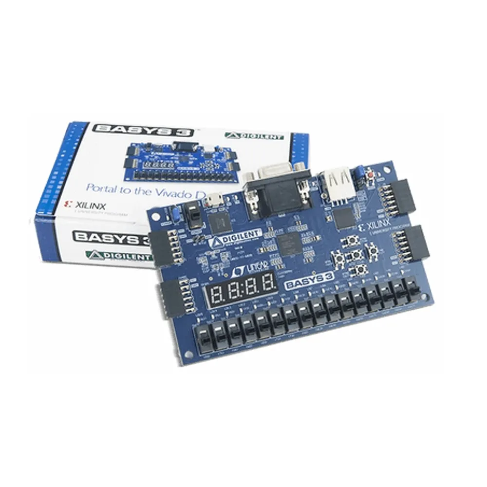 Digilent Basys 3 Artix-7 FPGA Trainer Board - Image 3
