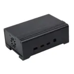 DIN Rail Aluminum Case for Raspberry Pi 4 w/ Fan & Heatsinks