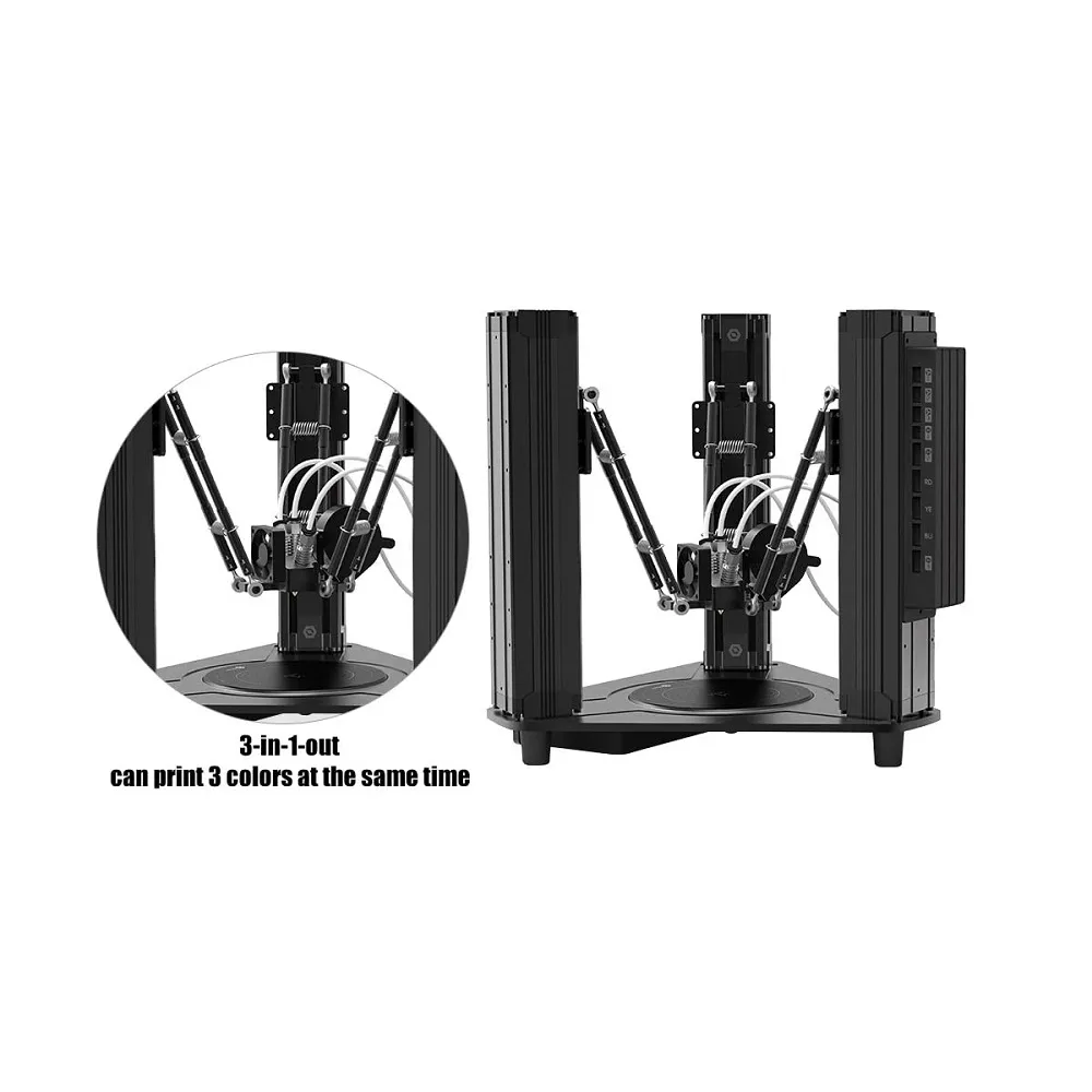 DOBOT MOOZ-3Z Color Mixing Delta FDM 3D Printer - Image 7
