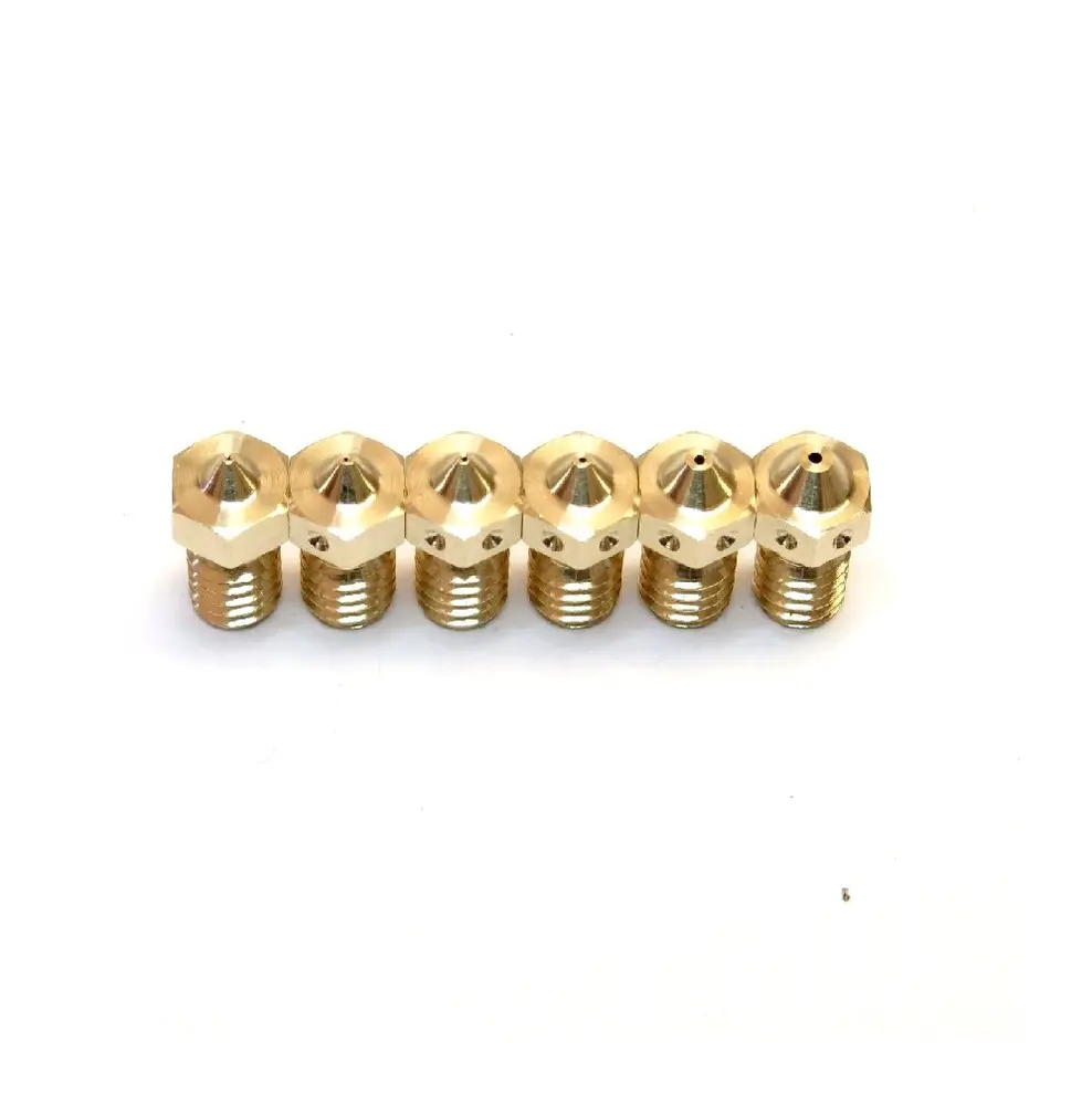 E3D Brass V6 Nozzle - 1.75mm Filament, 0.4mm Aperture - Image 3