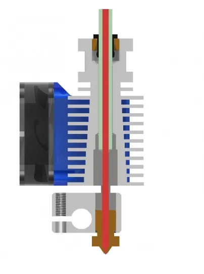 E3D V6 12V All-Metal Direct Drive Hotend Kit - 1.75mm - Image 5
