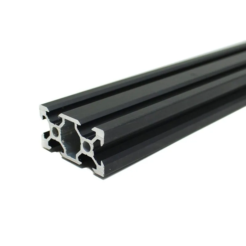 EasyMech 100mm 20x40 V-Slot Aluminum Extrusion Black