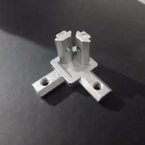 EasyMech 2020 Series 3-Way Corner Bracket Connector