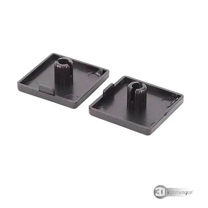 EasyMech 20x20 Aluminum Extrusion End Cap - 4 Pack - Image 6
