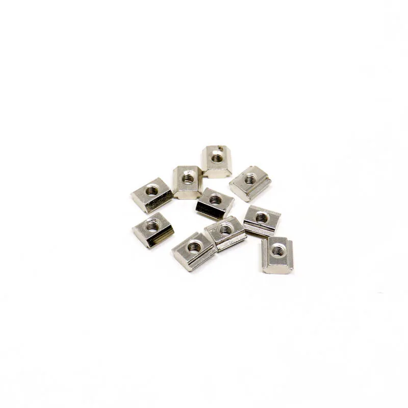 EasyMech M4 MS Sliding T Nut for 2020 Aluminum Extrusion (10 Pcs)