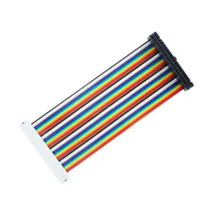 EDATEC 40-Pin GPIO Extender Cable for Pi 400 - Rainbow