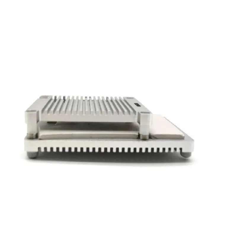 EDATEC Raspberry Pi 5 Passive Cooling CNC Case, Silver - Image 4