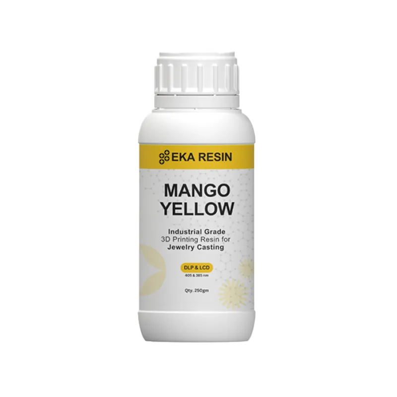 EKA Castable Resin for Jewelry, Mango Yellow (250g) - Image 2