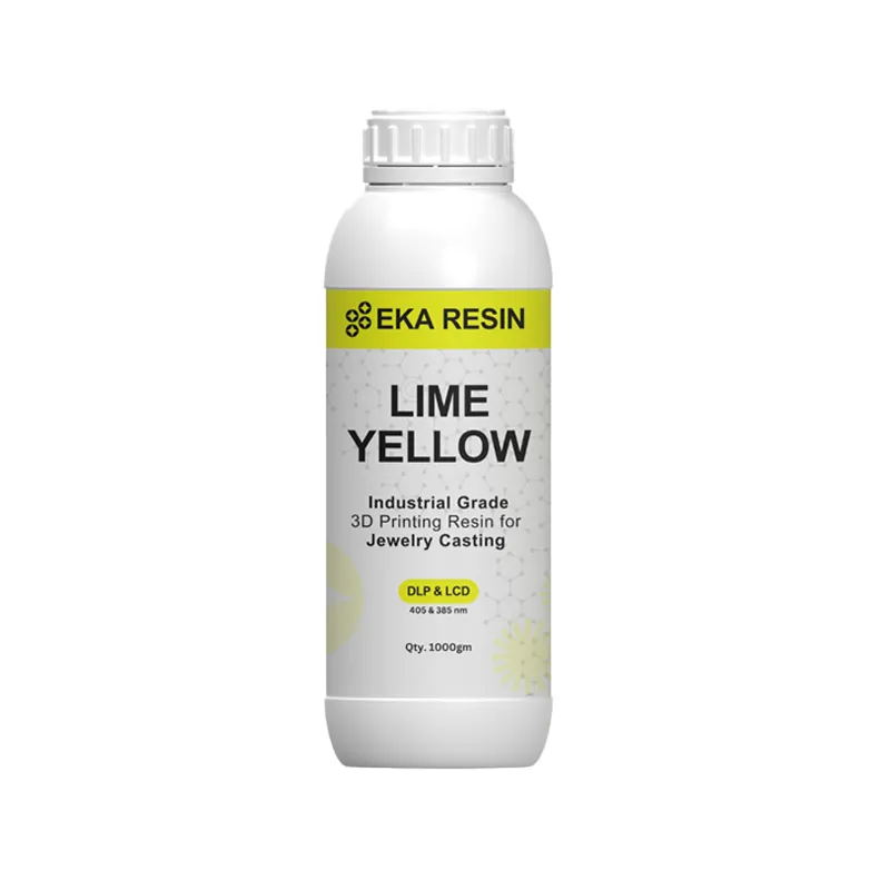 EKA Direct Castable Jewelry Resin - Lime Yellow - 1 KG