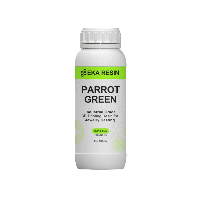 EKA Direct Castable Resin - Parrot Green, 500g - Image 2
