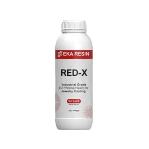 EKA RED-X Direct Castable Resin for Jewelry - 1 KG