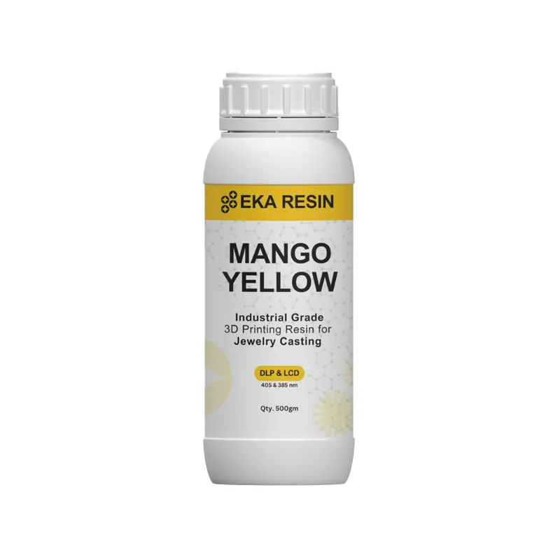 EKA Resin Castable Jewelry Resin - Mango Yellow 500g - Image 2