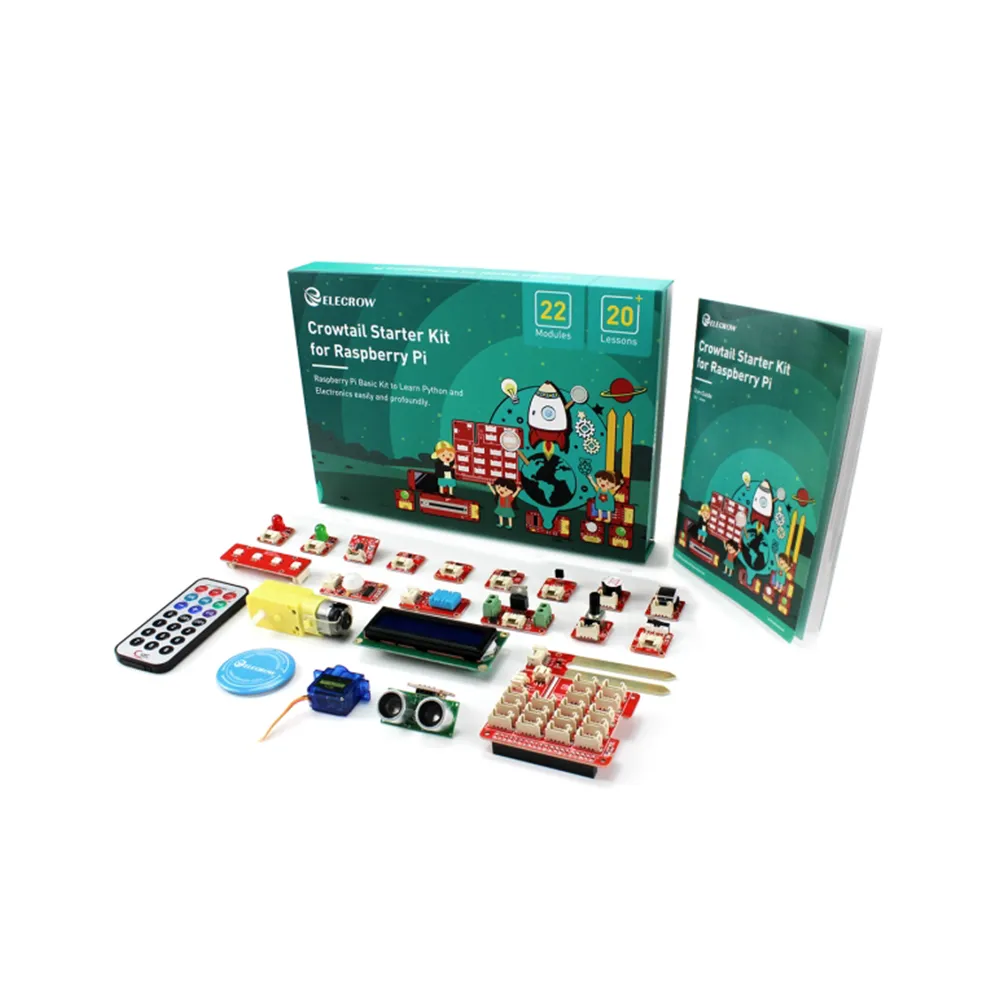 Elecrow Crowtail Starter Kit for Raspberry Pi
