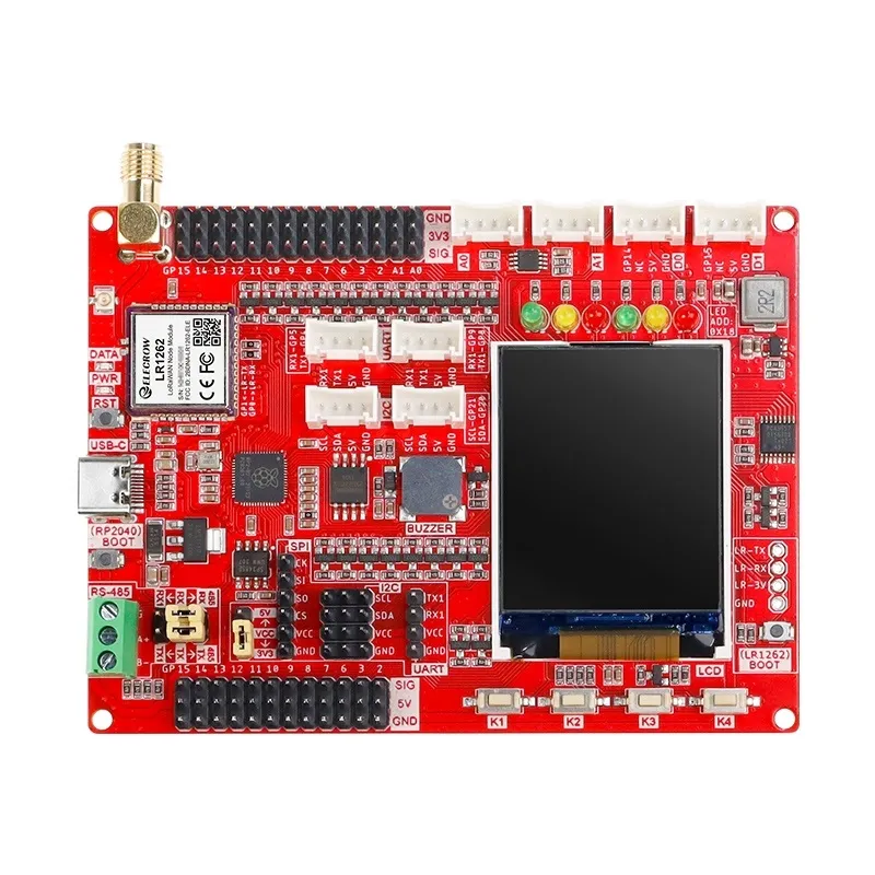 Elecrow LR1262 LoRaWAN RP2040 Dev Board w/ 1.8" LCD - Image 2