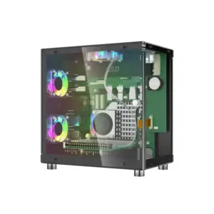 Elecrow Mini PC Case w/ OLED & M.2 SSD for Raspberry Pi 5