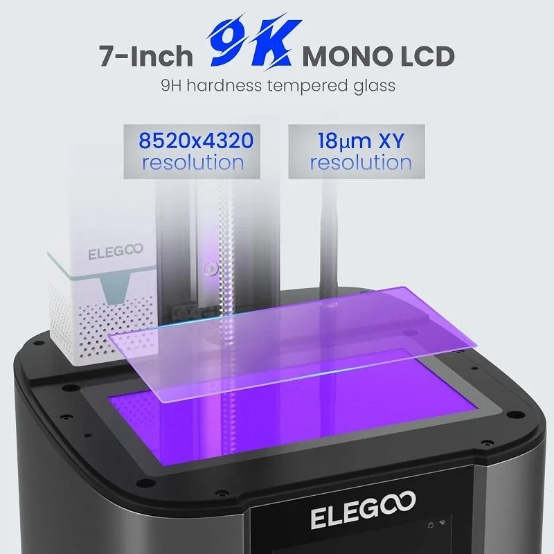 ELEGOO Mars 4 Ultra 9K MSLA 3D Printer -EOL - Image 3