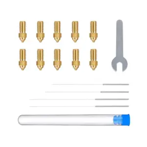 ELEGOO Neptune 4/4 Pro Multi size brass nozzle pack