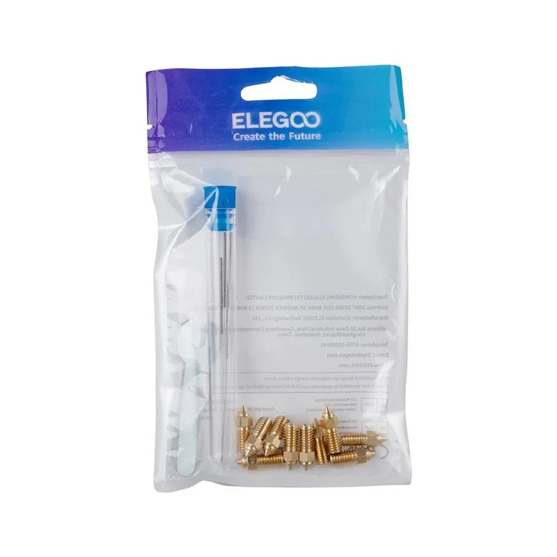 ELEGOO Neptune 4/4 Pro Multi size brass nozzle pack - Image 2