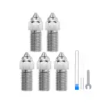 ELEGOO Neptune 4/4 Pro Multi size hardened steel nozzle pack