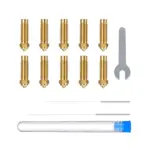 ELEGOO Neptune 4 Plus/4 Max Multi size brass nozzle pack