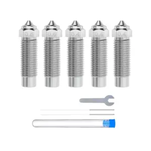 ELEGOO Neptune 4 Plus/4 Max Multi size hardened steel nozzle pack