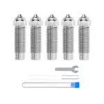 ELEGOO Neptune 4 Plus/4 Max Multi size hardened steel nozzle pack