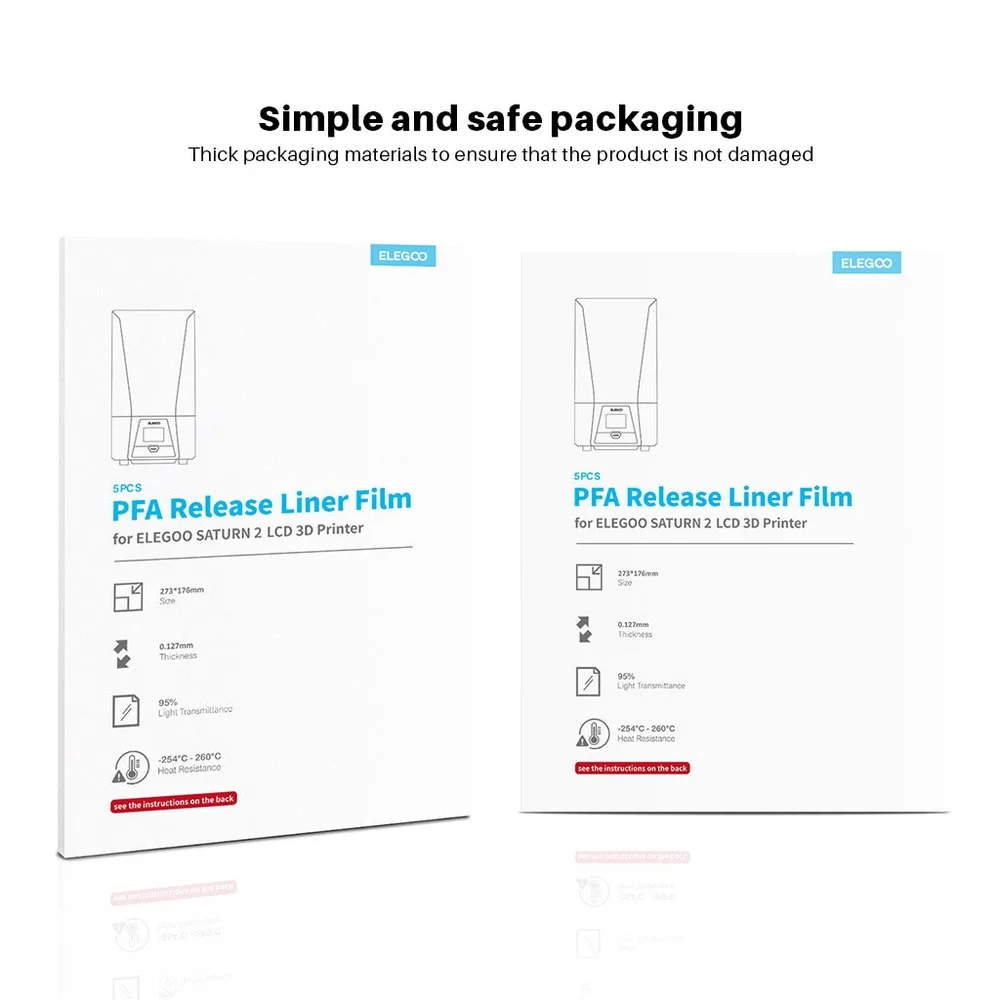 ELEGOO SATURN 3 PFA film*5pcs - Image 2